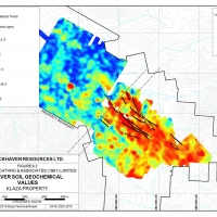 Silver Soil Geochemical Values