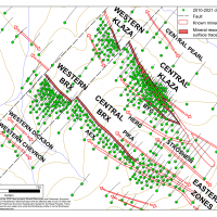 Klaza Project Drill Plan Map