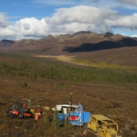 Drilling at the Rusk Target