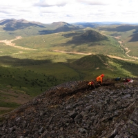 Hand Trenching Above the Rusk Zone