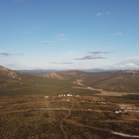 Klaza Camp - Looking East