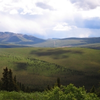 Looking Towards Klaza from the West