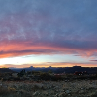 Looking West from Camp