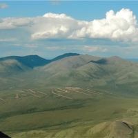 View of Mineral Resource Area (Looking North)